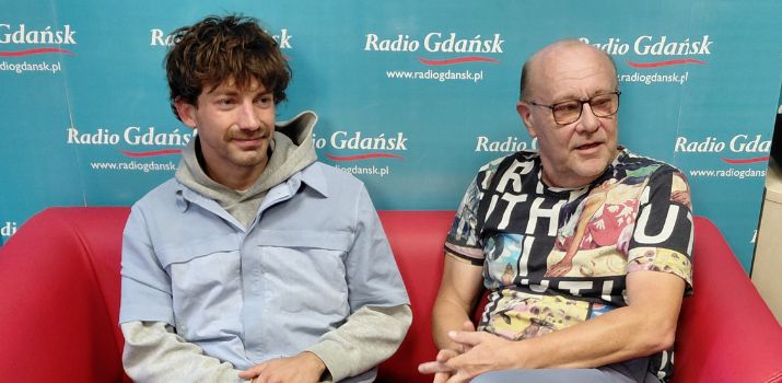 Sebastian Kulis i Włodzimierz Raszkiewicz (fot. Radio Gdańsk/Piotr Puchalski)