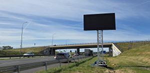 Nowa tablica LED na AmberOne A1.