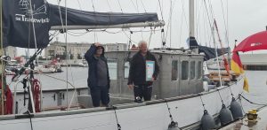 Jacht "Tradewinds" w Gdyni (fot. Radio Gdańsk/Anna Rębas)