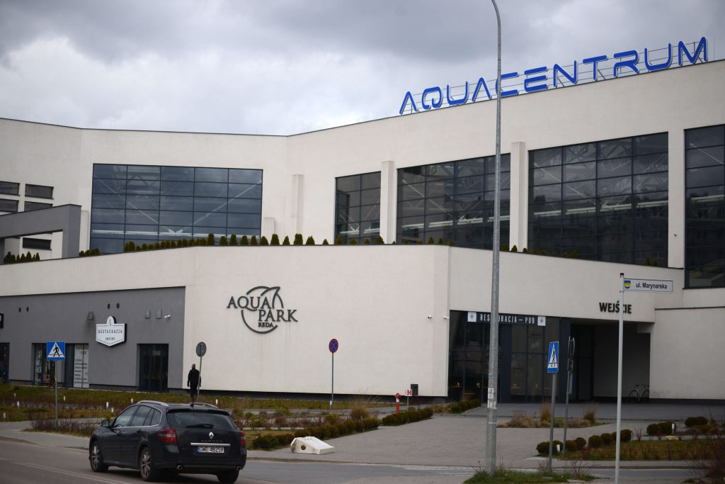 Z aquaparku w Redzie ewakuowano 470 osób