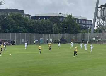 Arka Gdynia - Petrolul Ploeszti 2:0 (Fot. Radio Gdańsk/Karol Pius)
