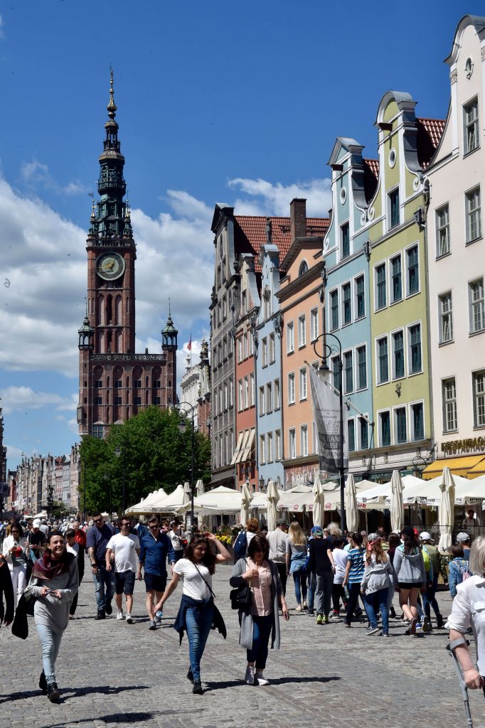 Kamienice na Długim Targu w Gdańsku