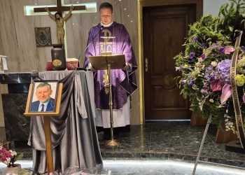 Msza święta pogrzebowa Mieczysława Serafina (Fot. Radio Gdańsk/Joanna Matuszewska)