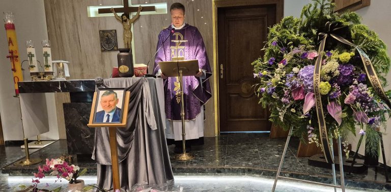 Msza święta pogrzebowa Mieczysława Serafina (Fot. Radio Gdańsk/Joanna Matuszewska)