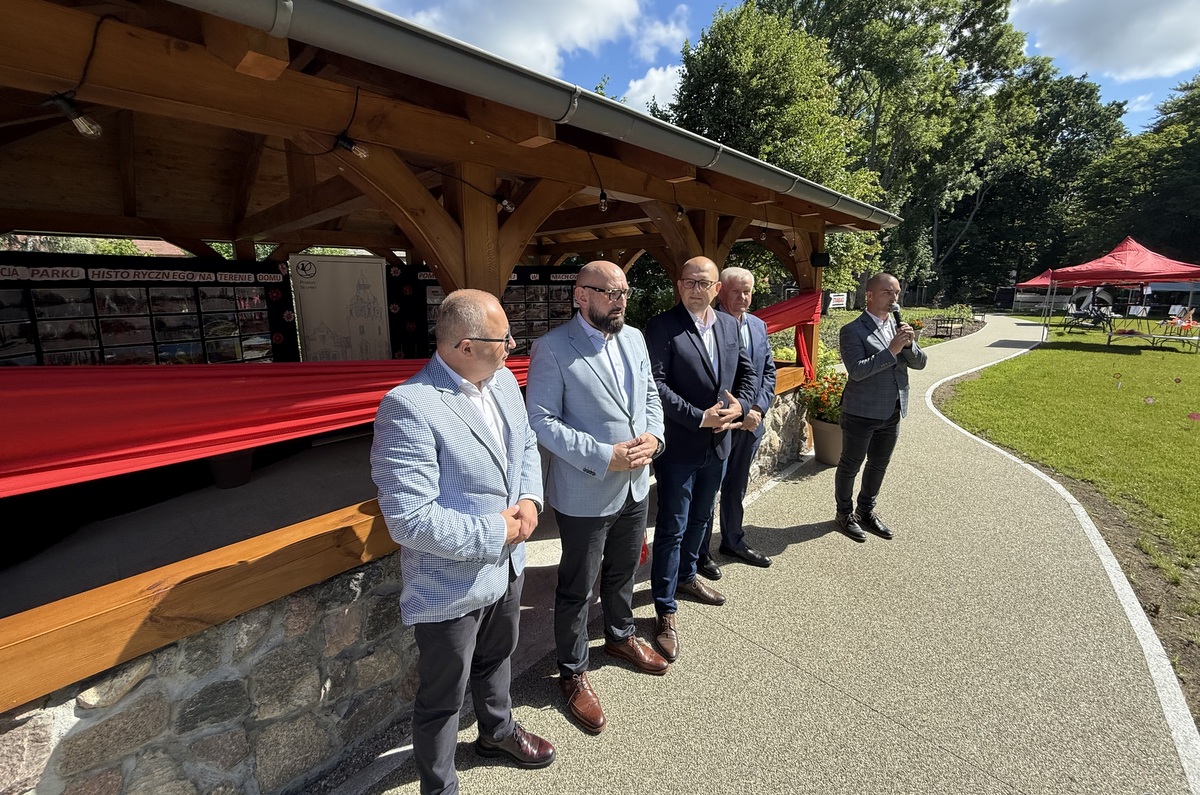 Oddanie parku po rewaloryzacji