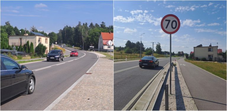 Droga krajowa nr 25, wyremontowana na przełomie roku, miała być bezpieczna, a nie jest, bo kierowcy notorycznie przekraczają tu prędkość
