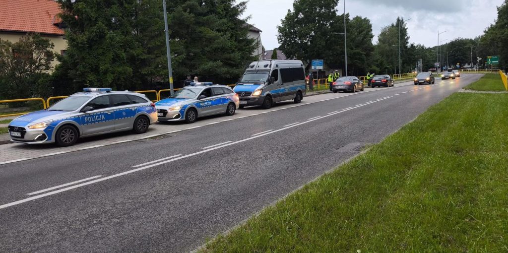 W akcji uczestniczyły duże siły policji