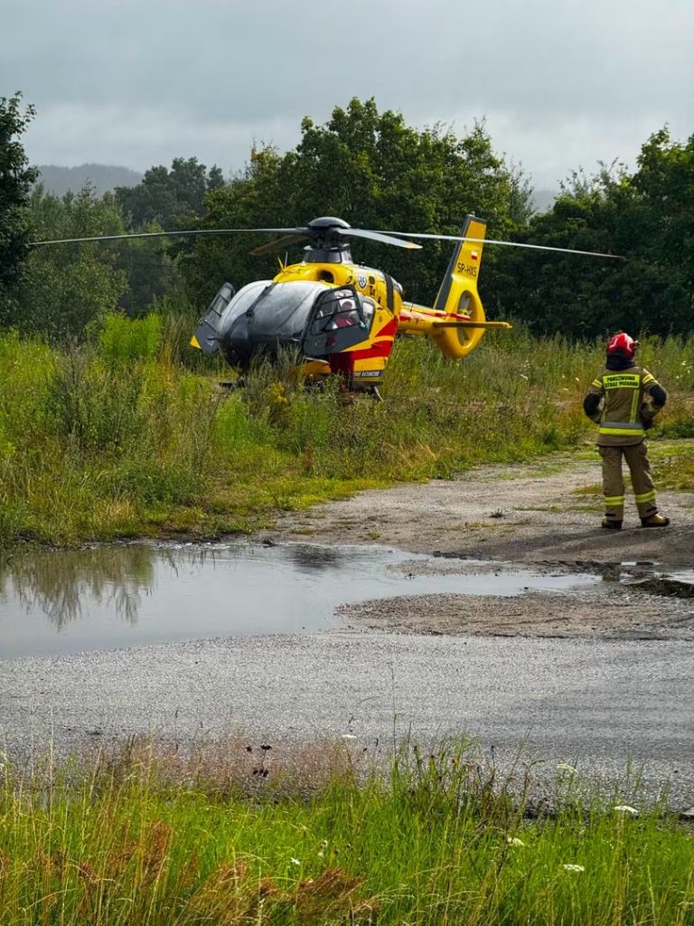 Przyczyny wypadku na DK20 bada policja