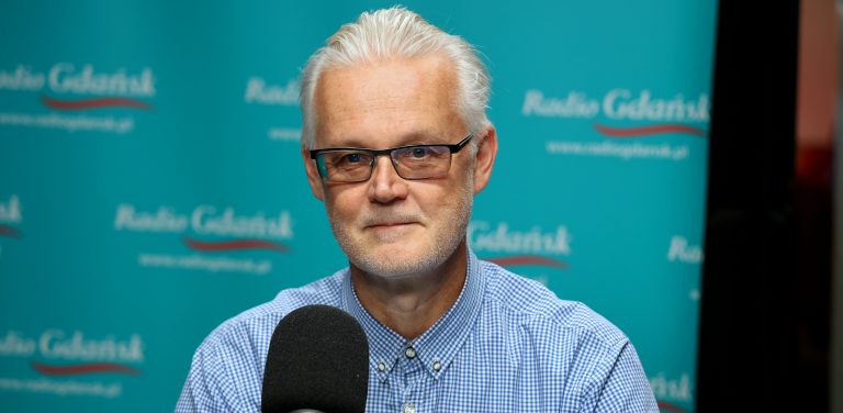 Tadeusz Jędrzejczyk, gość Radia Gdańsk (fot. Radio Gdańsk/Karolina Worosz)