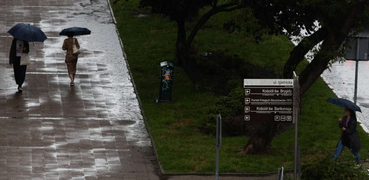 Ulewa uderzyła w północną część Pomorza