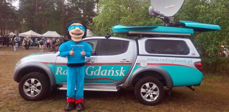 Radio Gdańsk na 51. Jarmarku Wdzydzkim (Fot. Radio Gdańsk/Beata Jeziorska)
