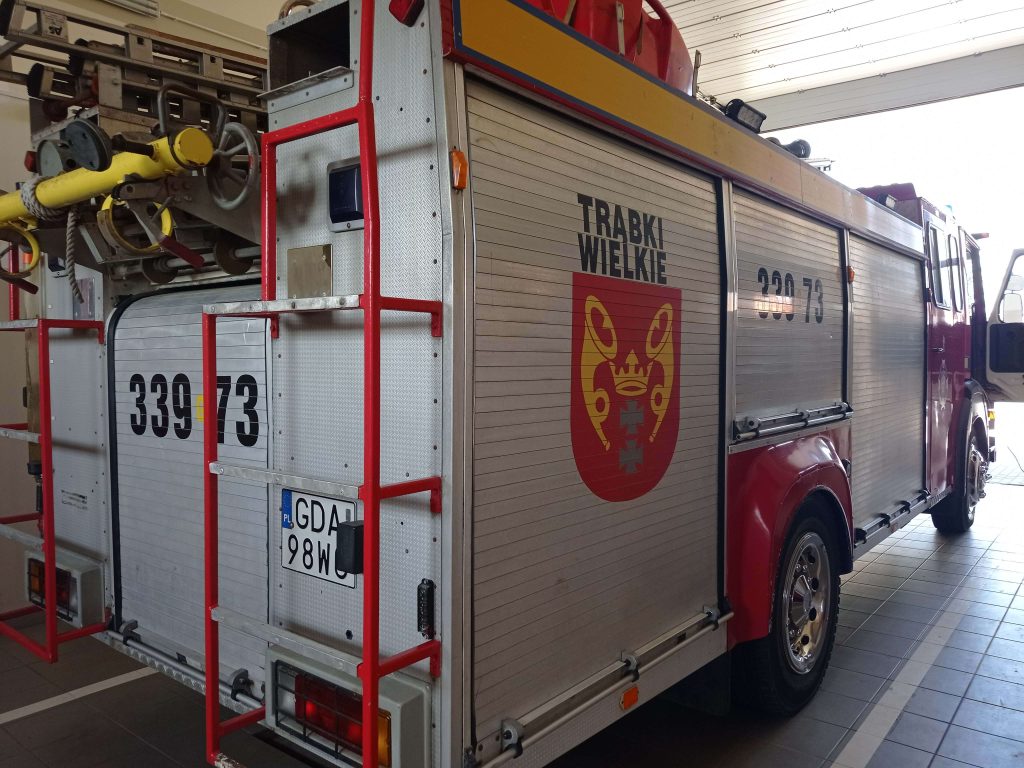 Wóz strażaków z Trąbek Wielkich ma na koncie tysiące interwencji