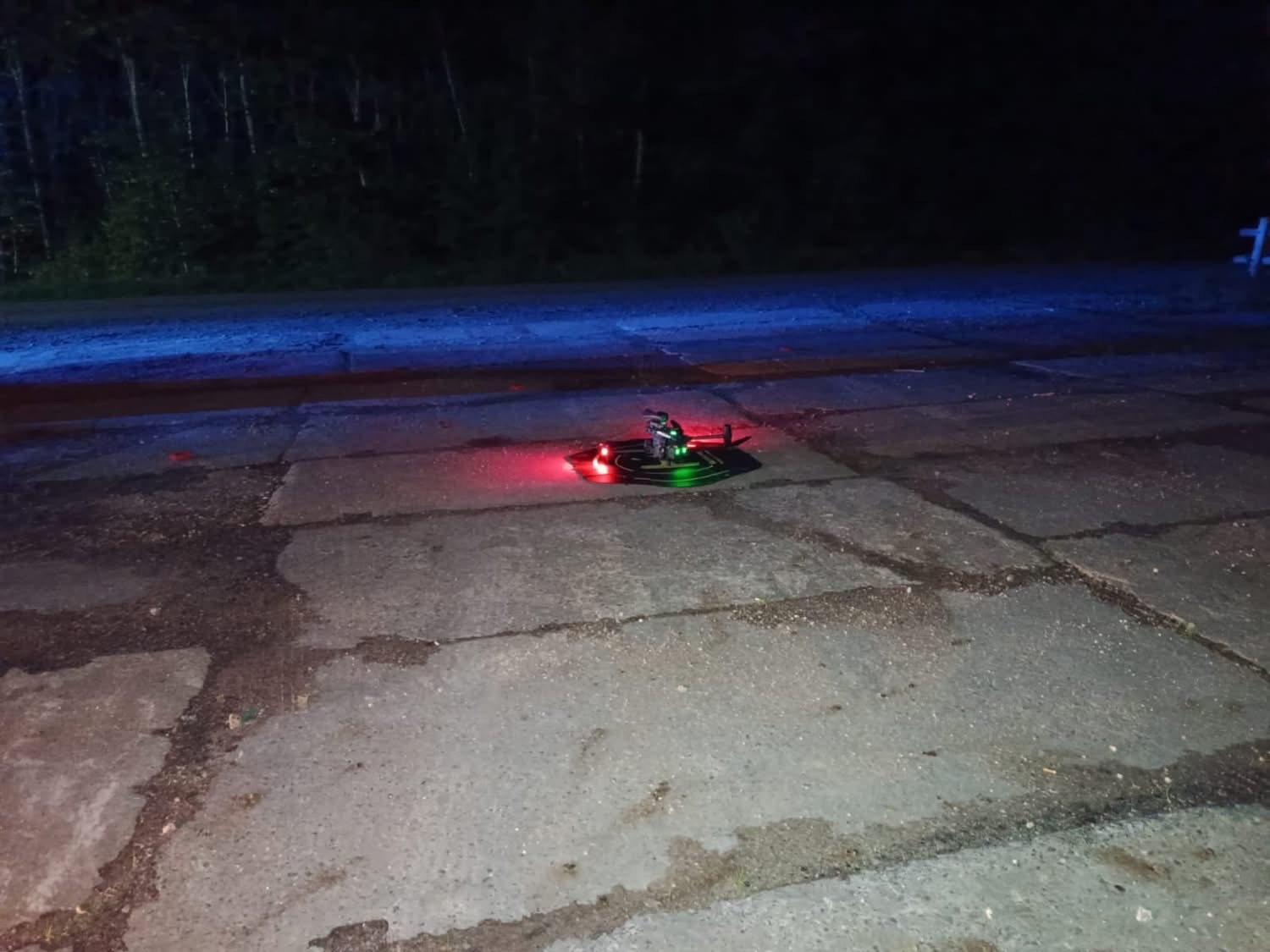 Dziadek z wnuczką zaginęli w lesie. W poszukiwaniach wzięli udział policjanci, strażacy, mieszkańcy i specjalna grupa wolontariuszy na quadach
