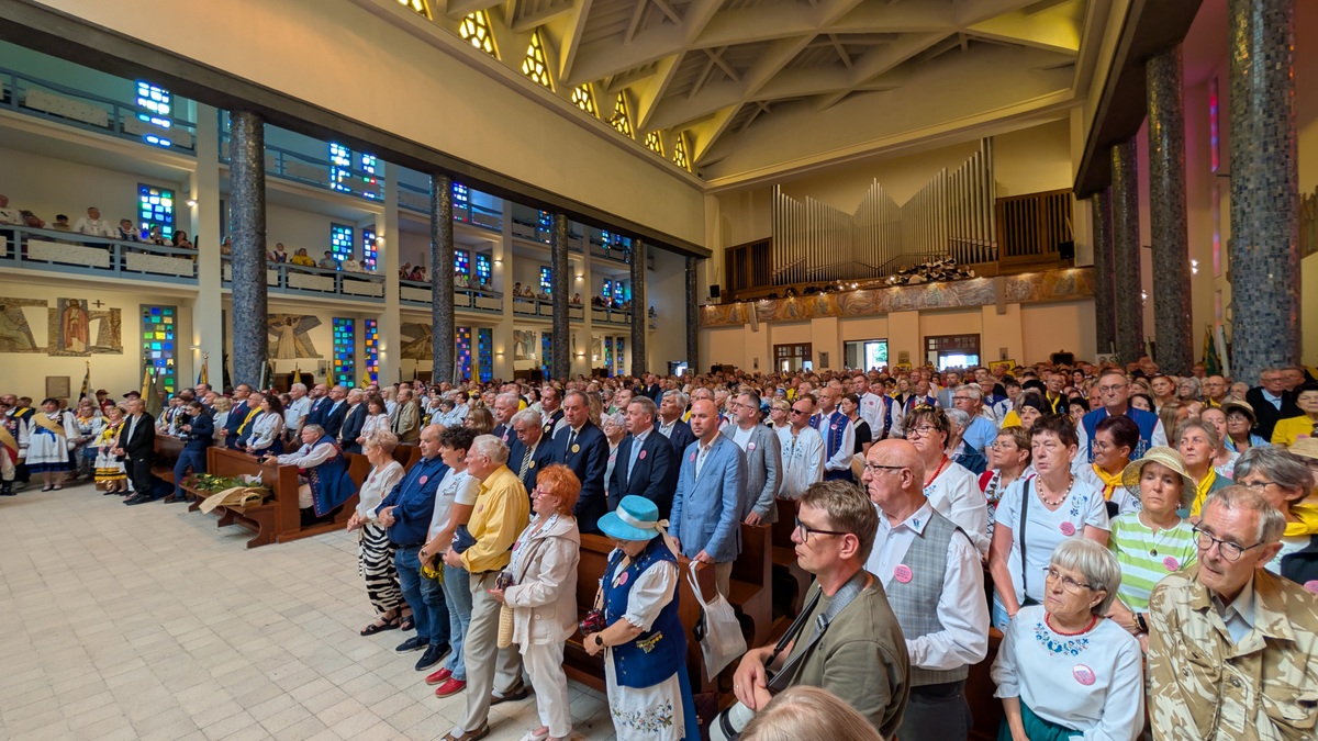 Msza święta inaugurująca 27. Światowy Zjazd Kaszubów