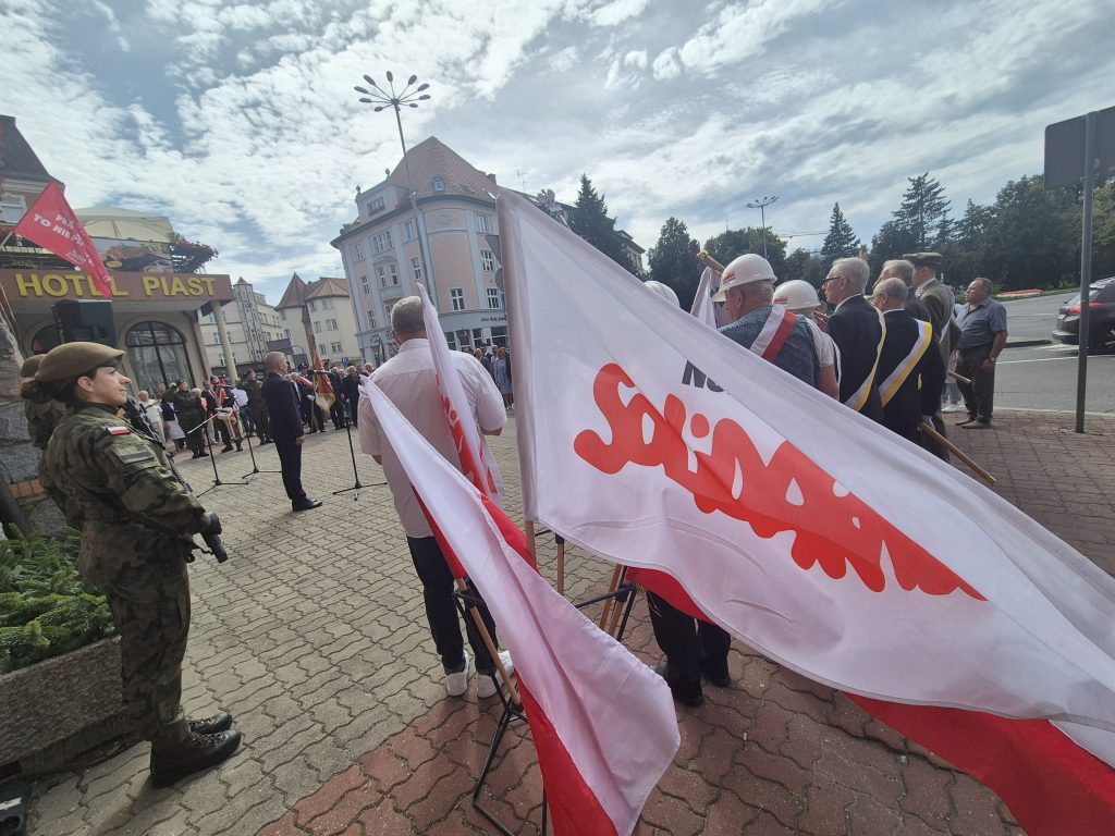 46 lat temu podpisano Porozumienia Sierpniowe. Rocznicę świętowano w piątek w Słupsku.