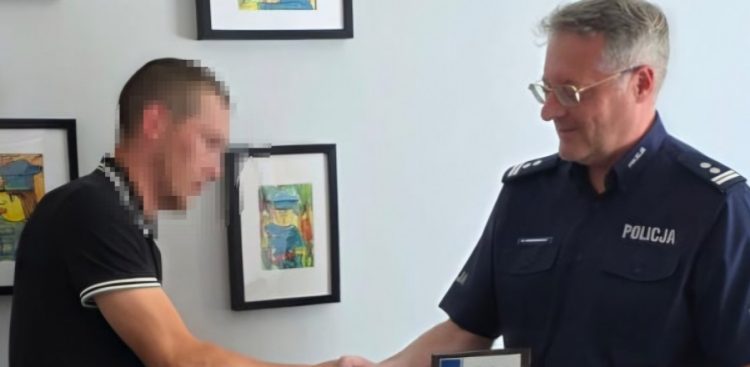 Lęborczanin i policjant