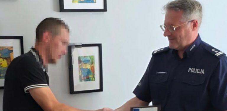 Lęborczanin i policjant