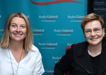 Na zdjęciu Jolanta Szydłowska, prezes Gdańskiej Fundacji Kształcenia Menadżerów oraz Marta Moska, dyrektorka Coworkingu o4.