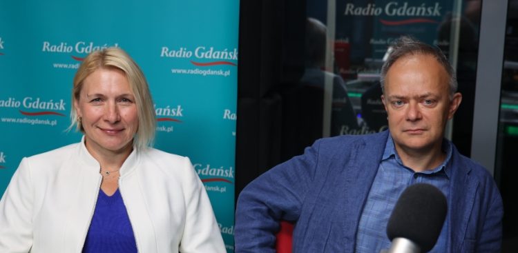 Sędzia Dorota Zabłudowska i prof. Piotr Uziębło
