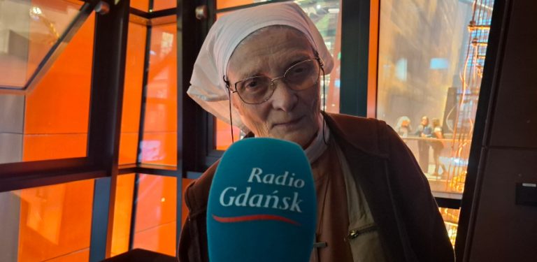 Laureatka Medalu Wolności Słowa w kategorii Instytucja Siostra Małgorzata Chmielewska (fot. Radio Gdańsk/Anna Rębas)