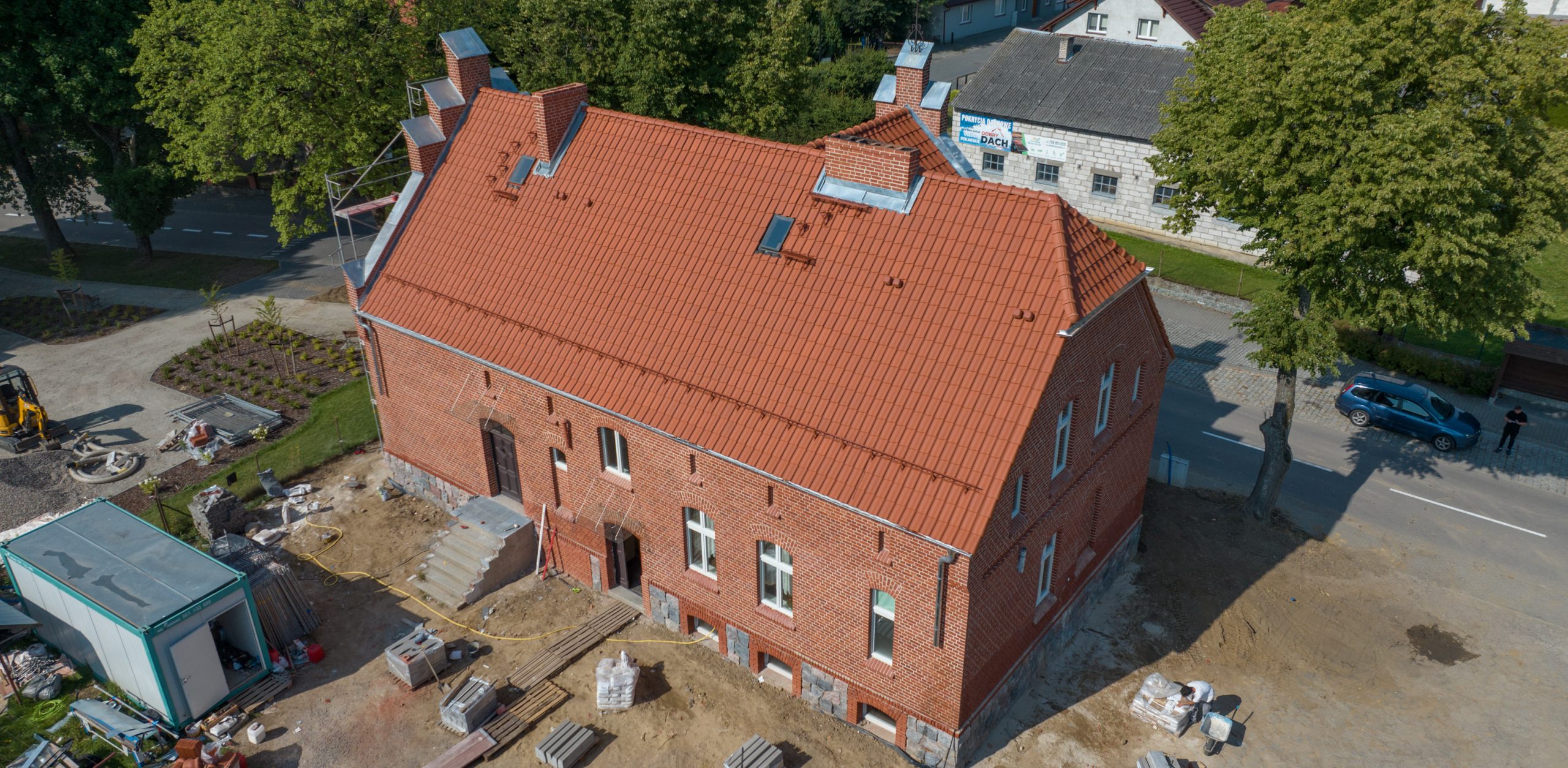 Powstanie budynku datuje się na koniec XIX wieku