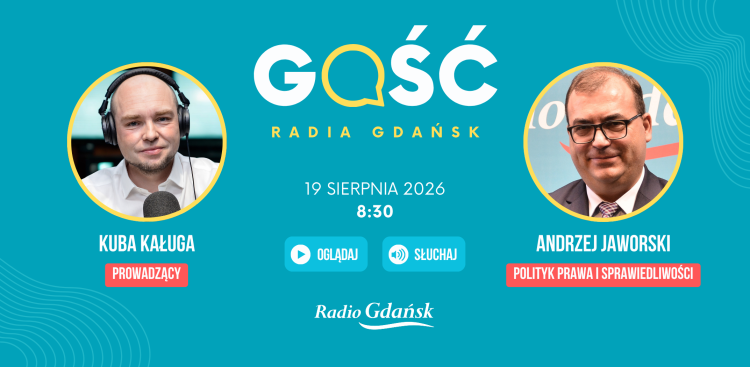 Andrzej Jaworski Gościem Radia Gdańsk (Fot. Radio Gdańsk)