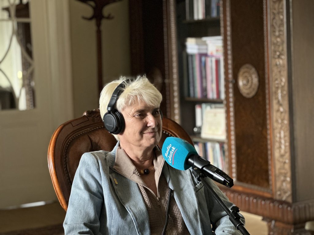 Na zdjęciu Dorota Sobieniecka, dyrektorka Gdańskiego Klubu Biznesu.