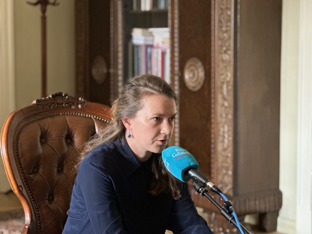 Na zdjęciu Natalia Koralewska z Fundacji Palma