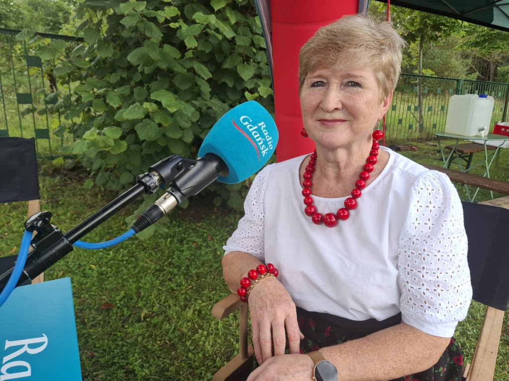 Irena Stritzel z KGW w Szczypkowicach