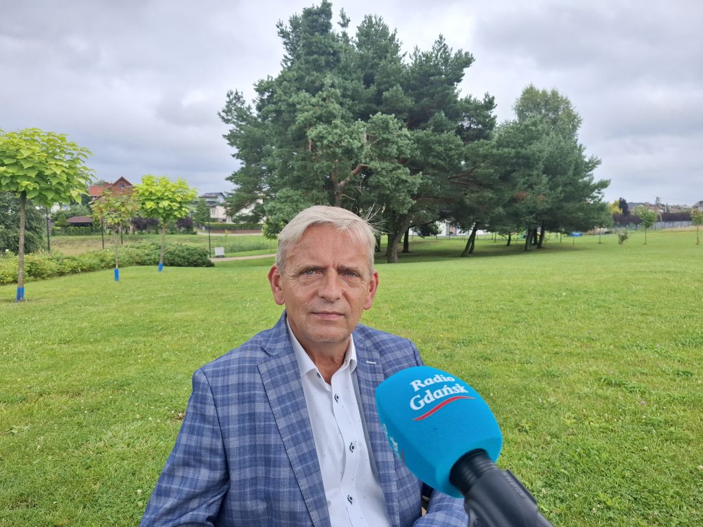 Jarosław Wejer wakacyjne studio Radia Gdańsk