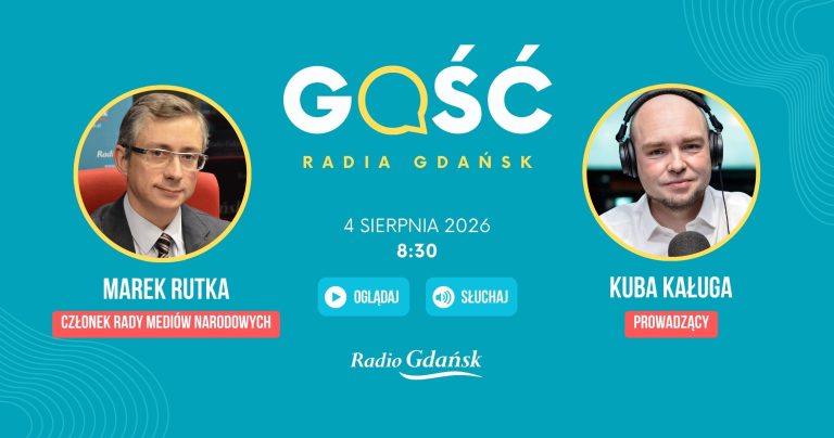 Marek Rutka będzie Gościem Radia Gdańsk (graf. Radio Gdańsk)