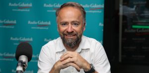 Michał Olszewski studio Radia Gdańsk
