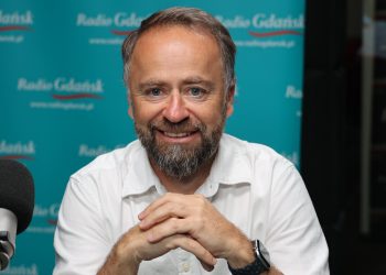 Michał Olszewski studio Radia Gdańsk