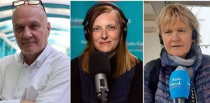 Andrzej Urbański, Alicja Samolewicz-Jeglicka, Anna Rębas (fot. Radio Gdańsk)