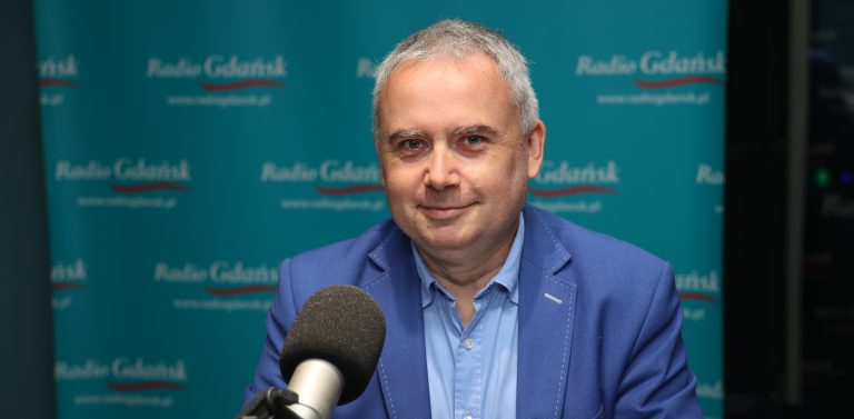 Przemysław Olczyk, pomorski polityk Konfederacji (Fot. Radio Gdańsk/Anna Kobryń)
