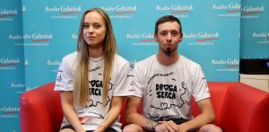 Klaudia Steppuhn i Błażej Sikorski w Radiu Gdańsk