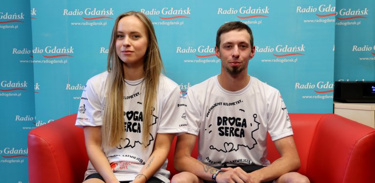 Klaudia Steppuhn i Błażej Sikorski w Radiu Gdańsk