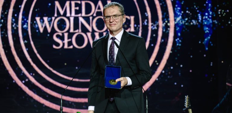 Specjalny Medal Wolności Słowa otrzymał dziennikarz Andrzej Poczobut, który przez ponad pięć lat był więziony na Białorusi