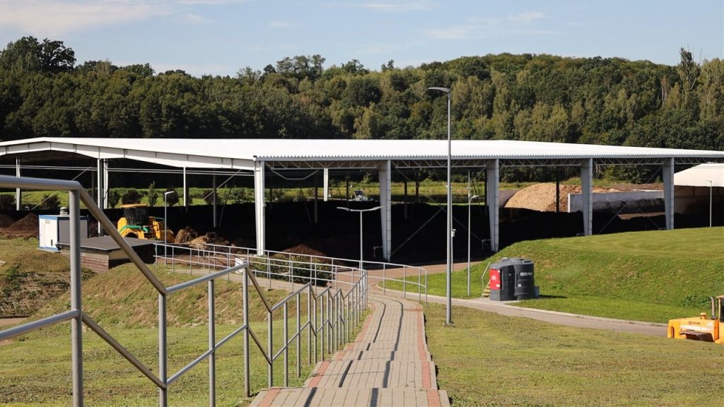 Widok na kompostownie