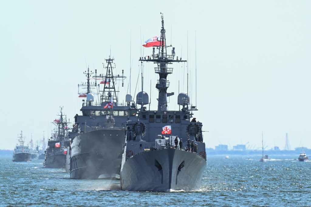 parada morska święto wojska polskiego Gdynia