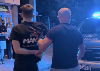Pijany 17-letni kierowca BMW został zatrzymany przez policjanta po służbie