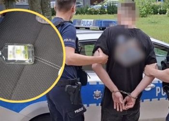Policjanci zatrzymali mężczyznę oraz jego prawo jazdy