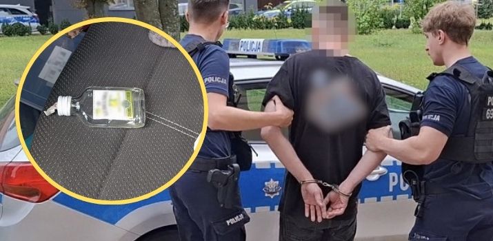 Policjanci zatrzymali mężczyznę oraz jego prawo jazdy