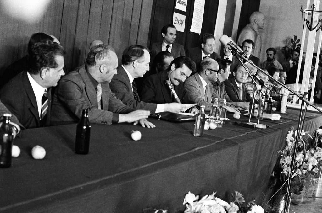 Porozumienia Sierpniowe podpisali Lech Wałęsa i Mieczysław Jagielski