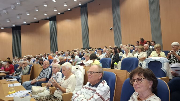 W ramach zajęć odbył się także wykład "Jak być szczęśliwym i wzmocnić samoakceptację" (fot. Radio Gdańsk/Anna Rebas)