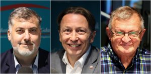 Artur Dziambor, Patryk Gabriel, Tadeusz Cymański (fot. Radio Gdańsk/Justyna Marecka)