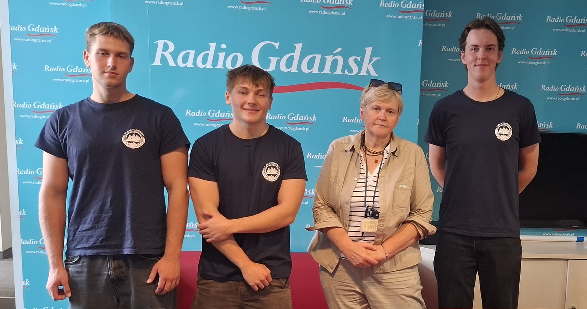 Studenci Daru Młodzieży w Radiu Gdańsk