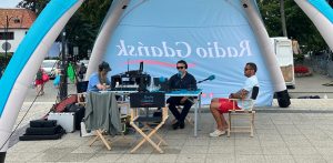 Tym razem wakacyjnym przystankiem Radia Gdańsk została Ustka (fot. Radio Gdańsk)