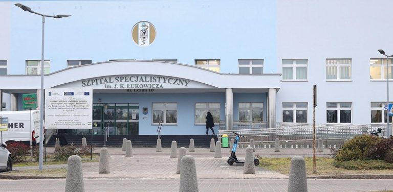 Szpital Specjalistyczny im. J. K. Łukowicza w Chojnicach (fot. Radio Gdańsk/Maria Sowisło)