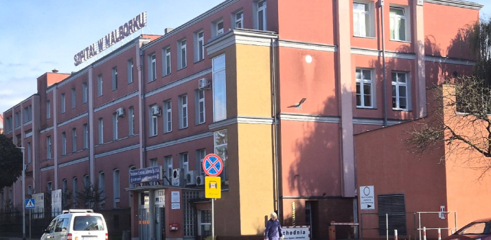 Budynek Powiatowego Centrum Zdrowia Sp. z o.o. Szpital im. dr Jadwigi Obodzińskiej-Król